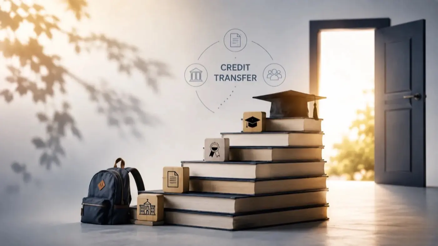 Academic credit transfer and lateral entry for discontinued students completing their UGC recognized university degree