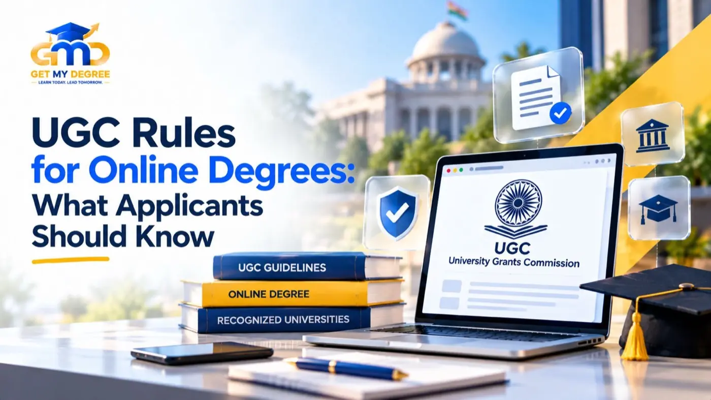 Reviewing official UGC regulations and statutory notifications for online and distance degree applicants